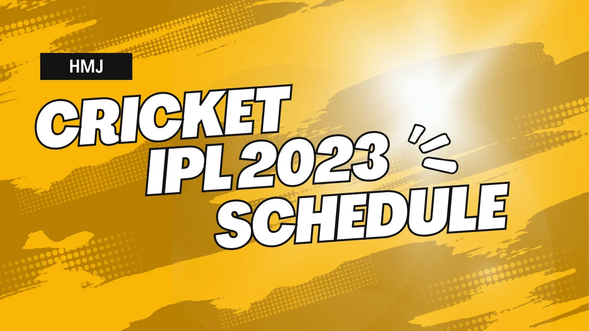 IPL SCHEDULE 2023